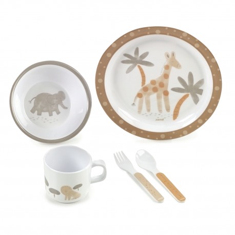 Jané Vajilla Crockery Set Wild Animal