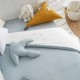 Colcha + Protector Toscana Gris de Bimbi Dreams