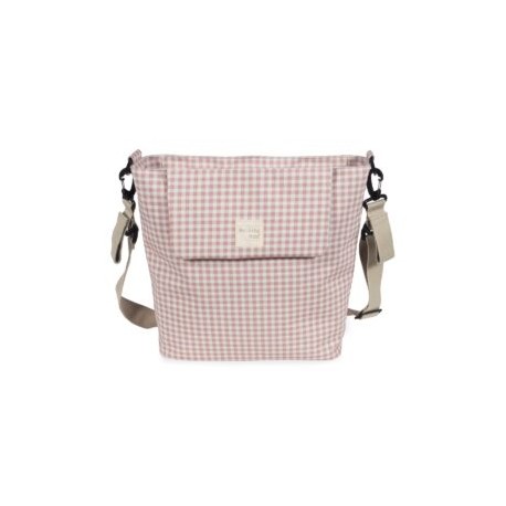 Bolsa Canastilla I Love Vichy Rosa